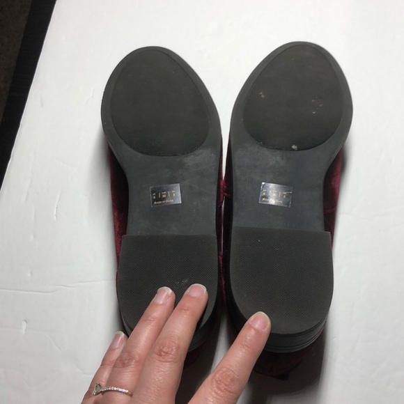 Shoe Cult by Nasty Gal maroon velvet shoes size 6 - Picture 6 of 8